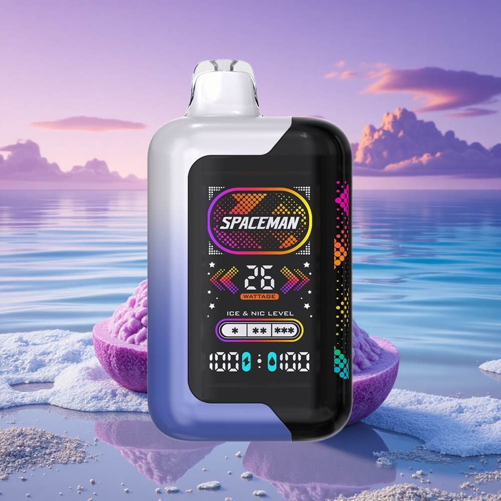 SMOK SPACEMAN SP40000 Puffs Glace Bleue Framboise 1000mAh 20ml