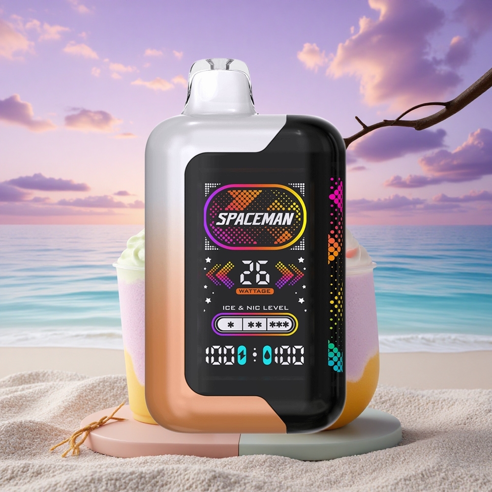 SMOK SPACEMAN SP40000 Puffs Mangue Acidulée Rosée Miel 1000mAh 20ml