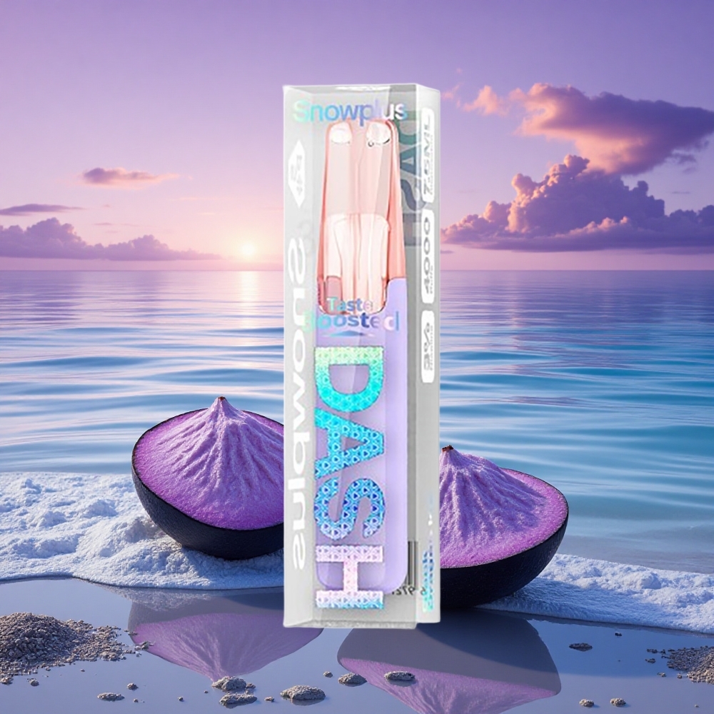 Snowplus Dash 4000 Puffs Dragon Noir de Glace avec 7,5 ml et 3% de nicotine