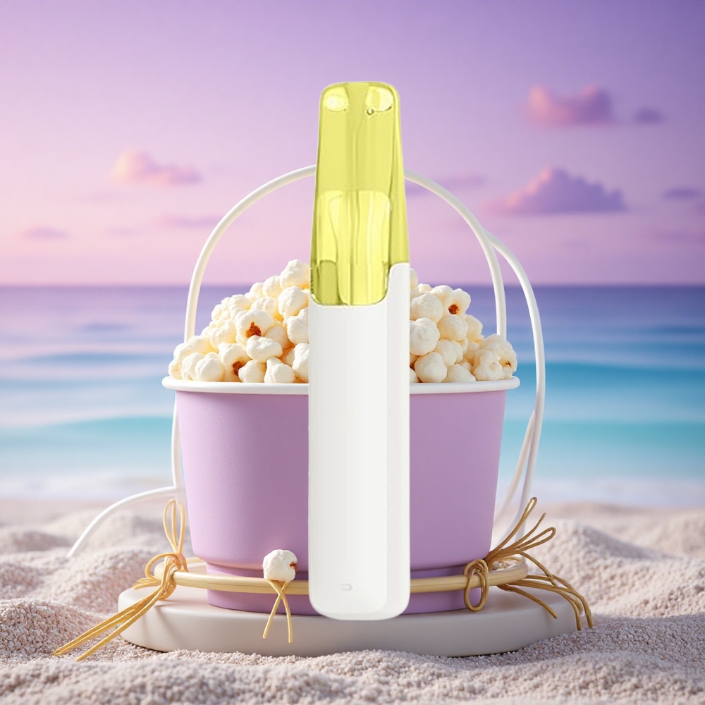 Snowplus Dash 4000 Puffs Popcorn Vanille Ceramique 530mAh