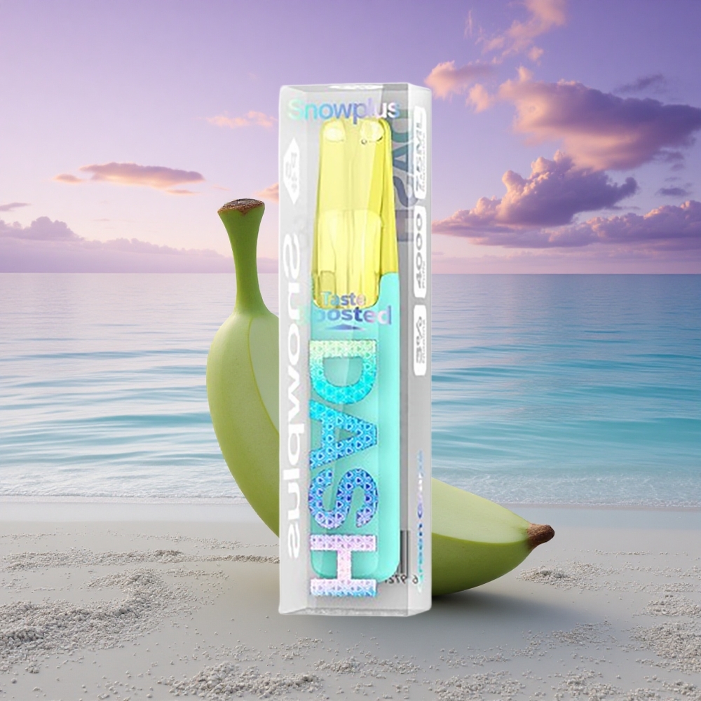 Snowplus Dash 4000 Puffs Raisin Vert Céramique 530 mAh
