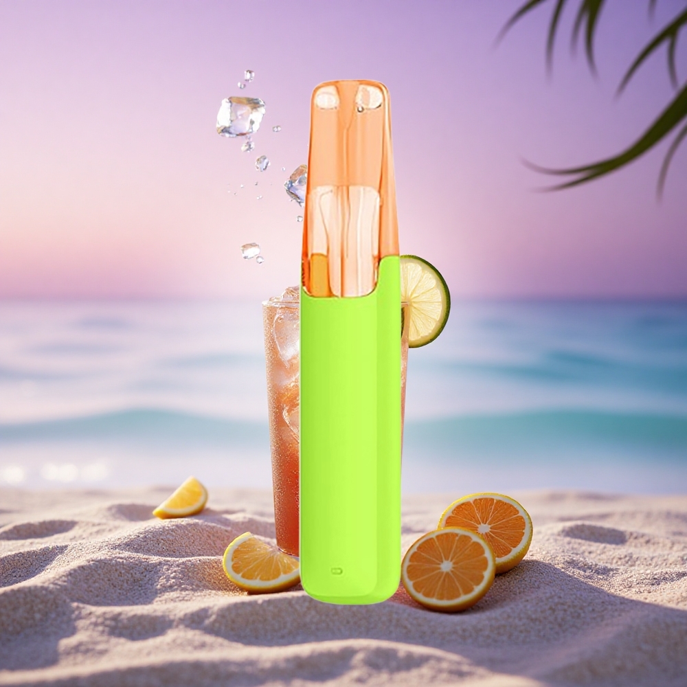 Snowplus Dash 4000 Puffs Thé Glacé Pétillant au Citron avec 530 mAh et 3% de Nicotine