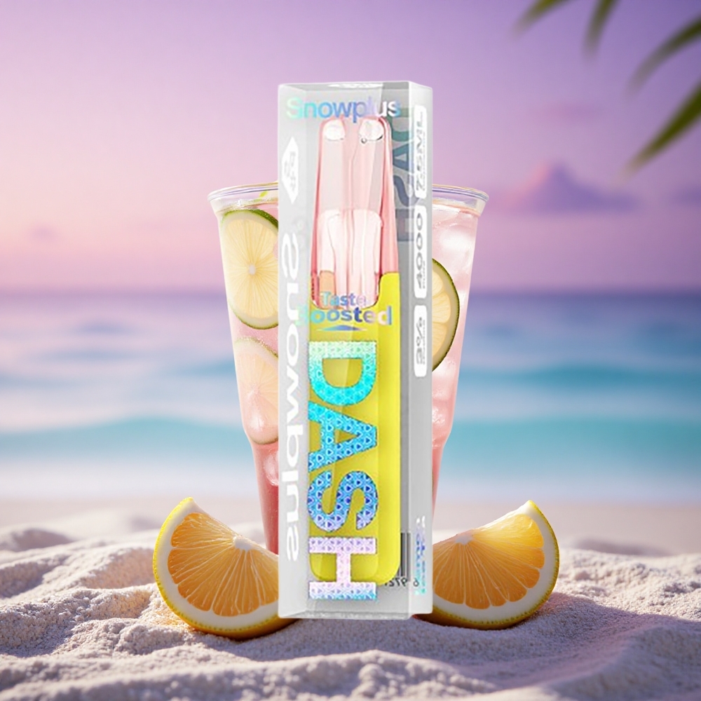 Snowplus Dash 4000 Puffs Thé Glacé au Citron 530 mAh 7,5 ml