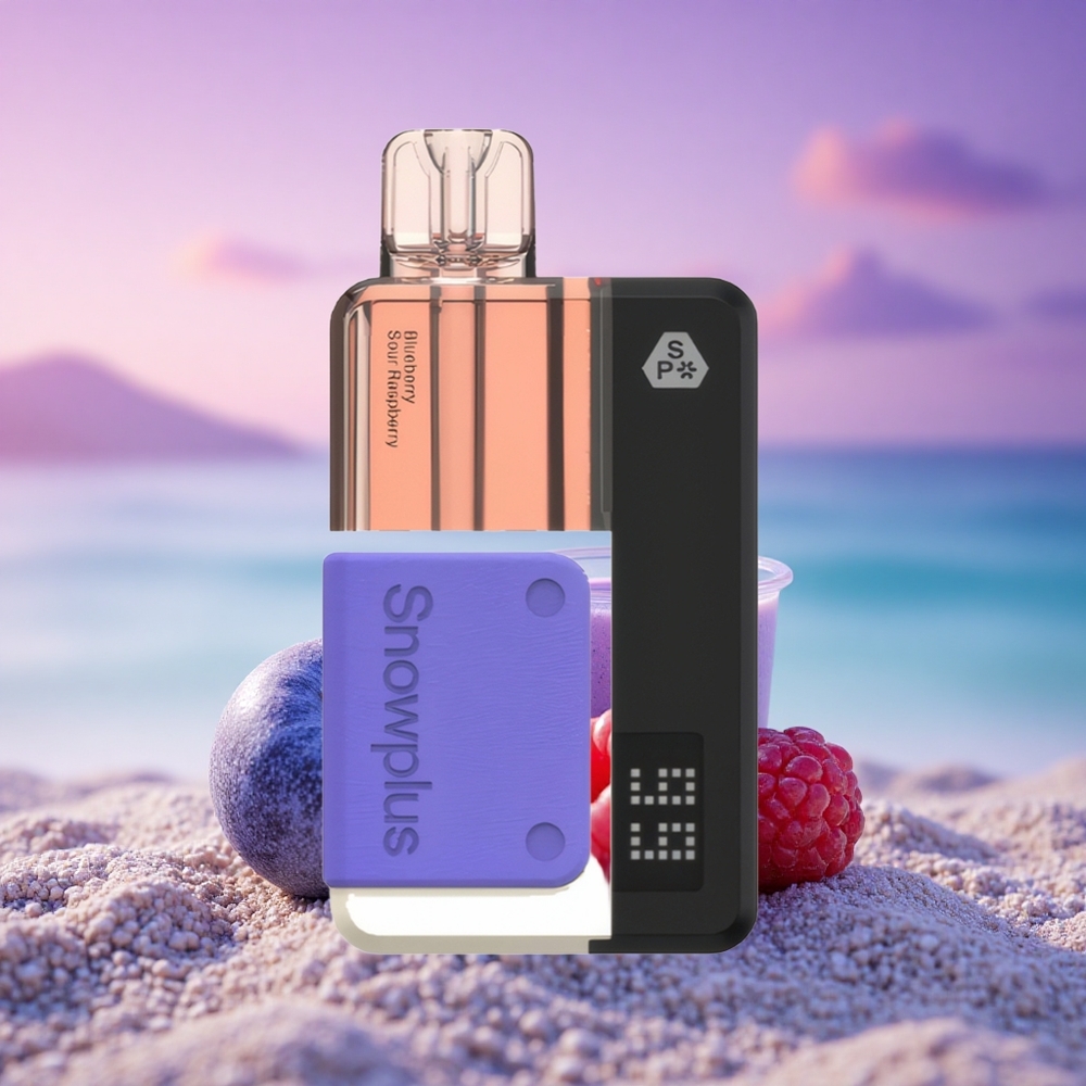 Snowplus Swift 15000 Puffs Pod Kit Framboise Acidulée Myrtille 1000 mAh 2+10 ml