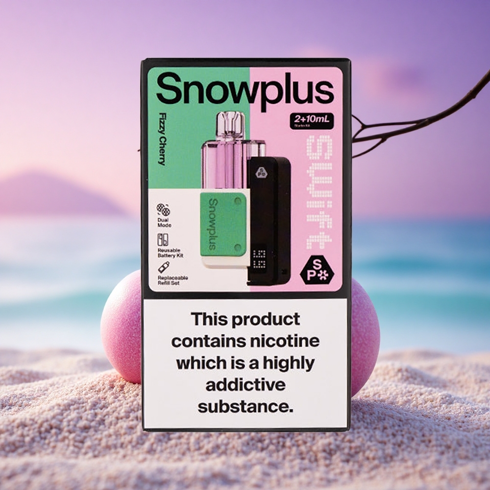 Snowplus Swift 5000 Puffs Cerise Pétillante Dual Mesh 2% Nicotine
