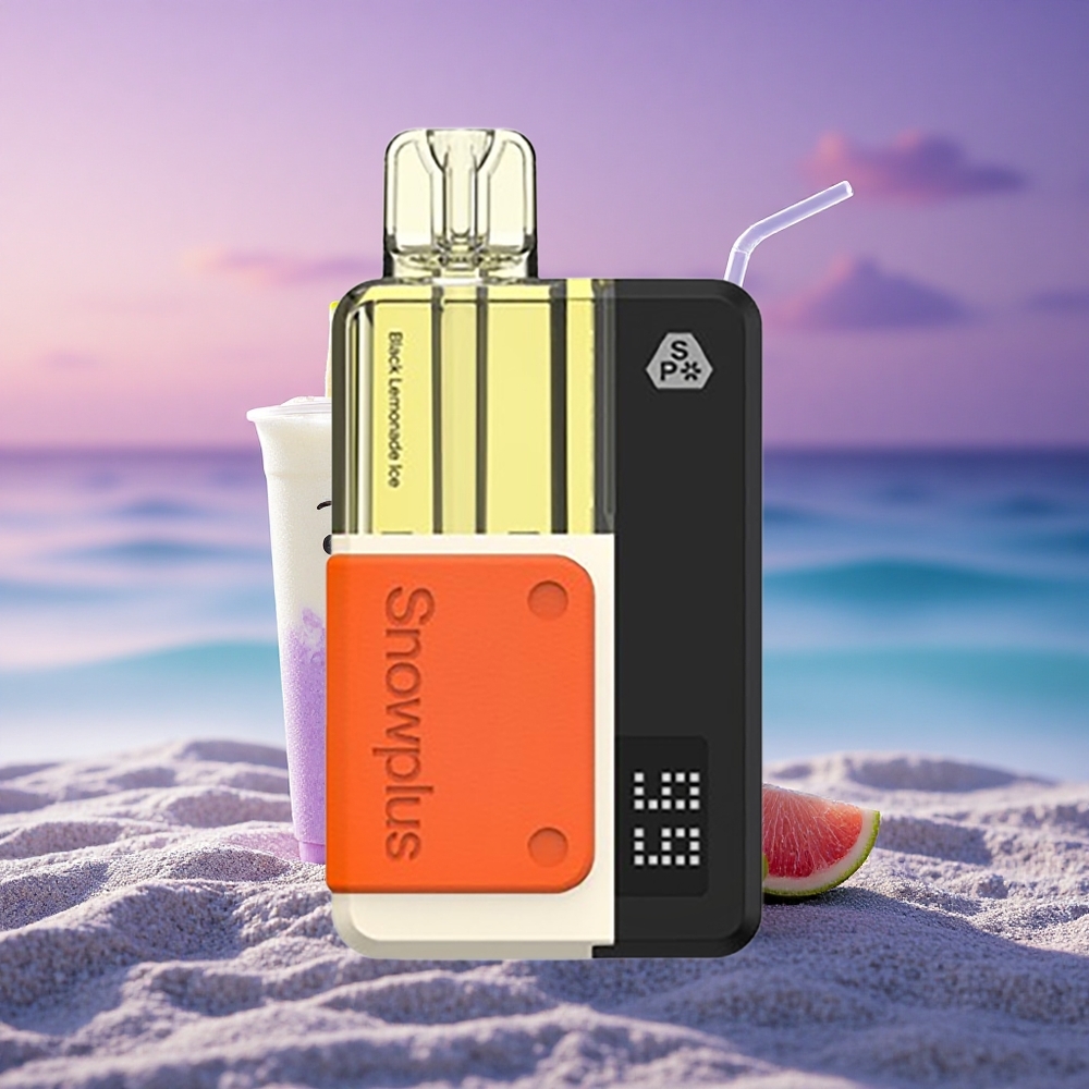 Snowplus Swift 5000 Puffs Glace Citron Noir 1000 mAh 2% Nicotine