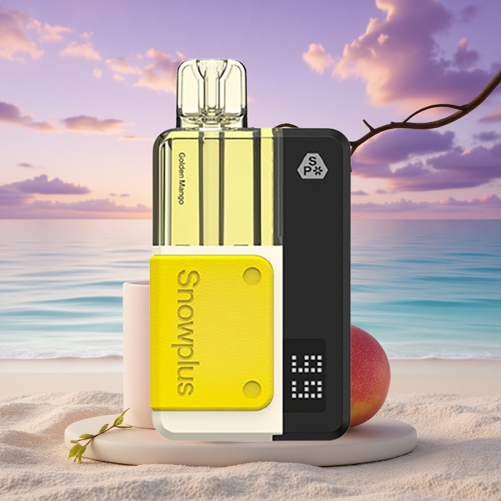 Snowplus Swift 5000 Puffs Mangue Dorée 1000 mAh Dual Mesh