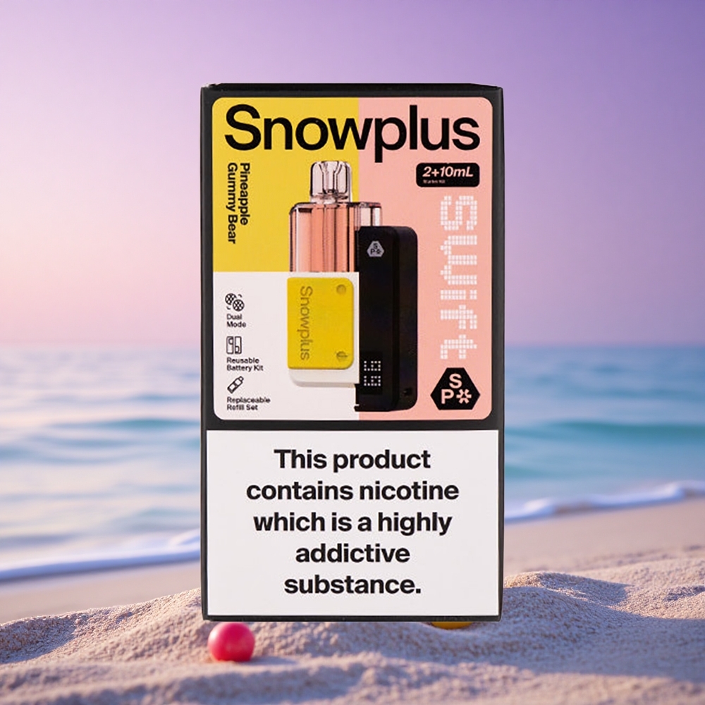 Snowplus Swift 5000 Puffs Ourson Gélifié Ananas Dual Mesh 1000 mAh