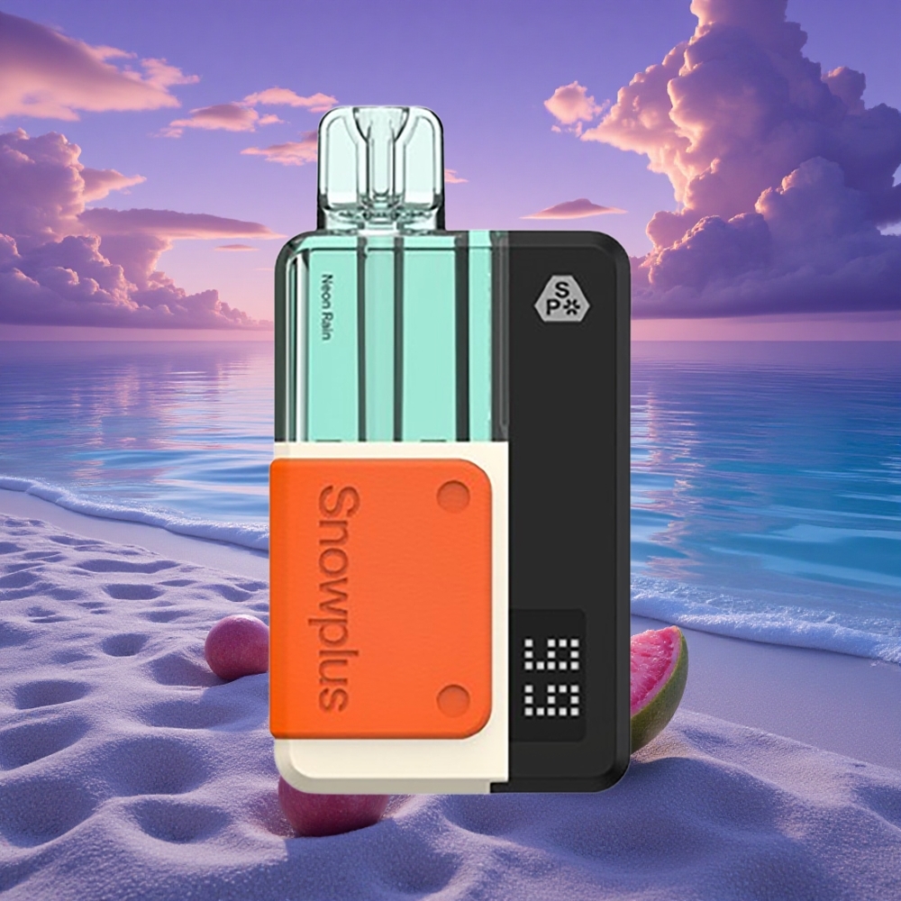 Snowplus Swift 5000 Puffs Pluie Néon 1000 mAh 2% Nicotine