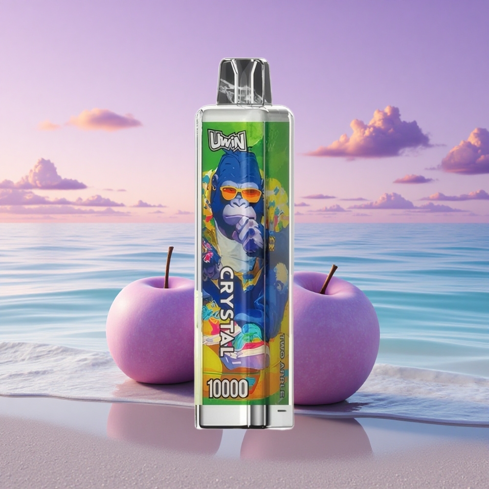 Uwin Crystal 10000 Puffs Deux Pommes 18ml 650mAh