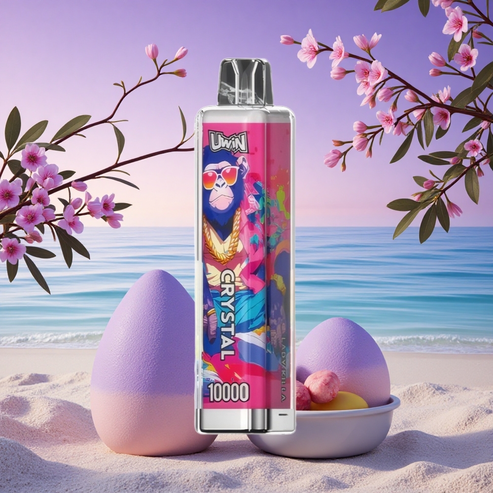 Uwin Crystal 10000 Puffs La Tueuse de 5% nicotine et 650mAh