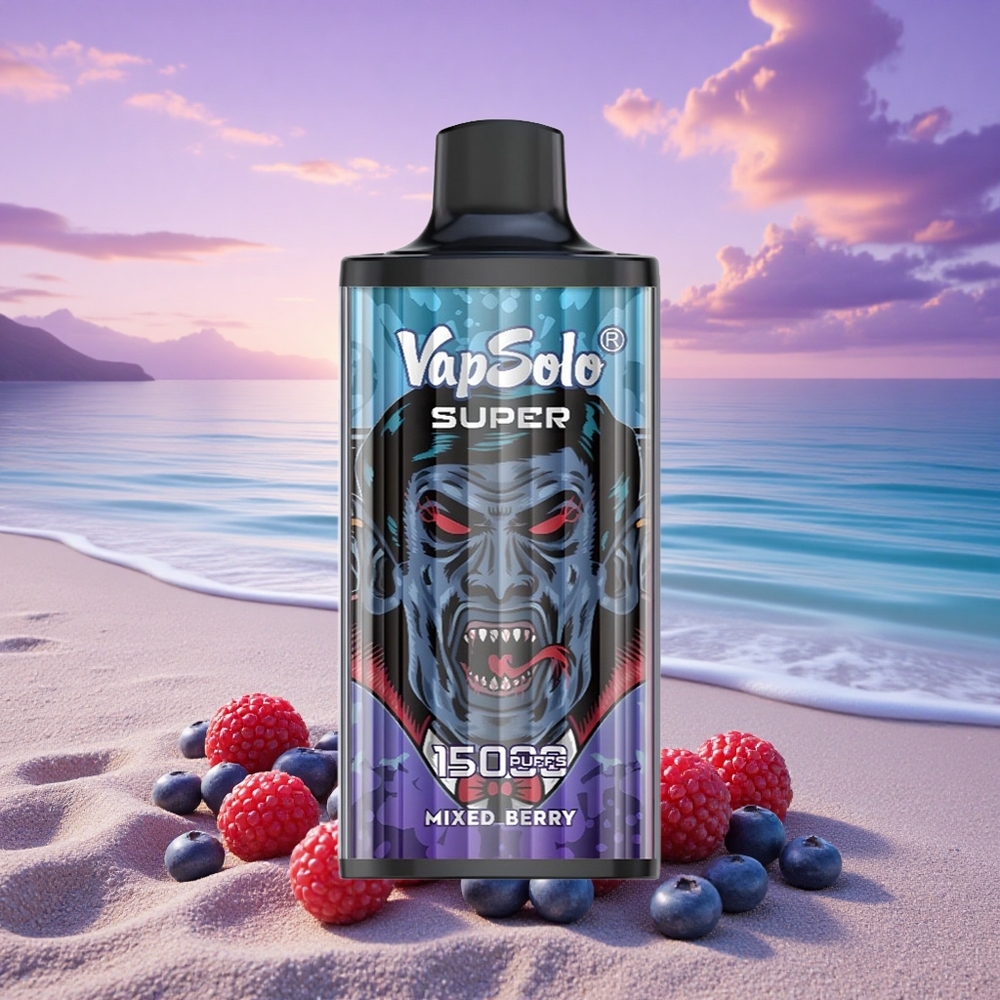 Vapsolo Super 15000 Puffs Baies Mixtes 40ml 850mAh