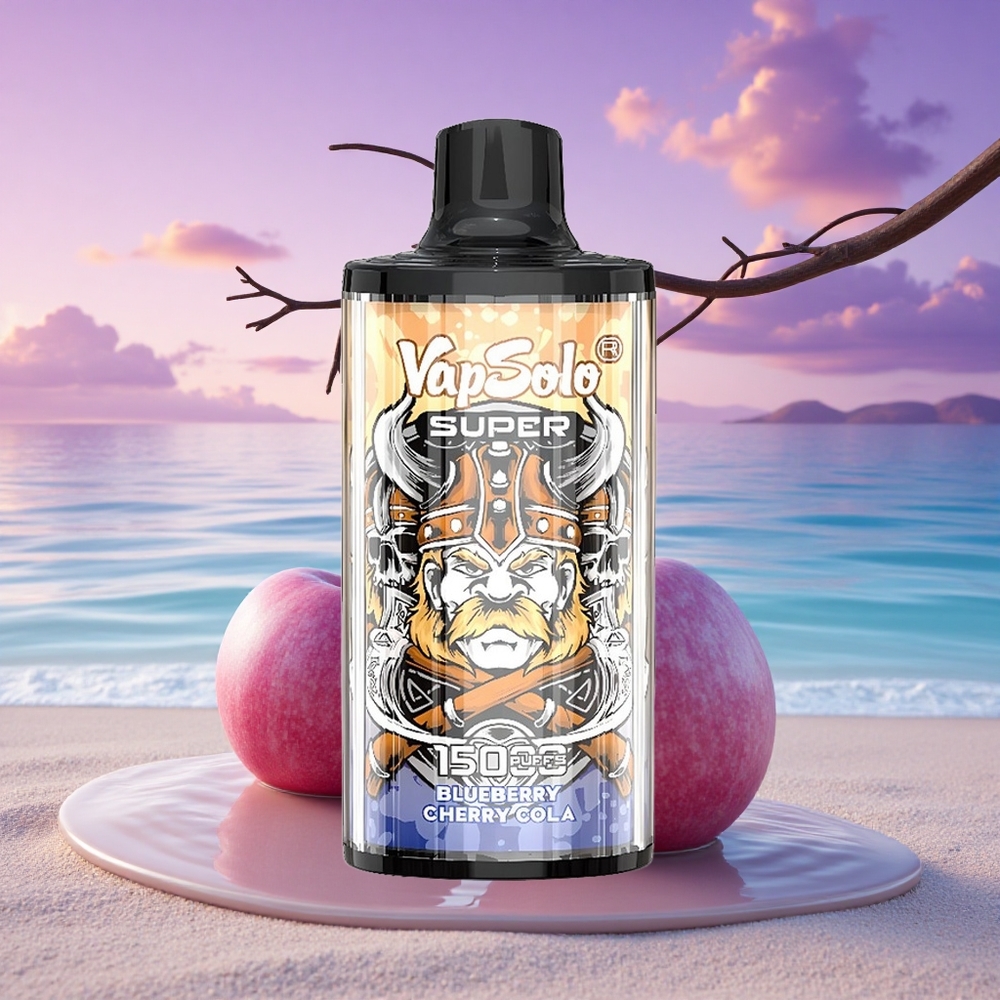 Vapsolo Super 15000 Puffs Cola Cerise Type-C 850mAh 40ml 20mg Nicotine