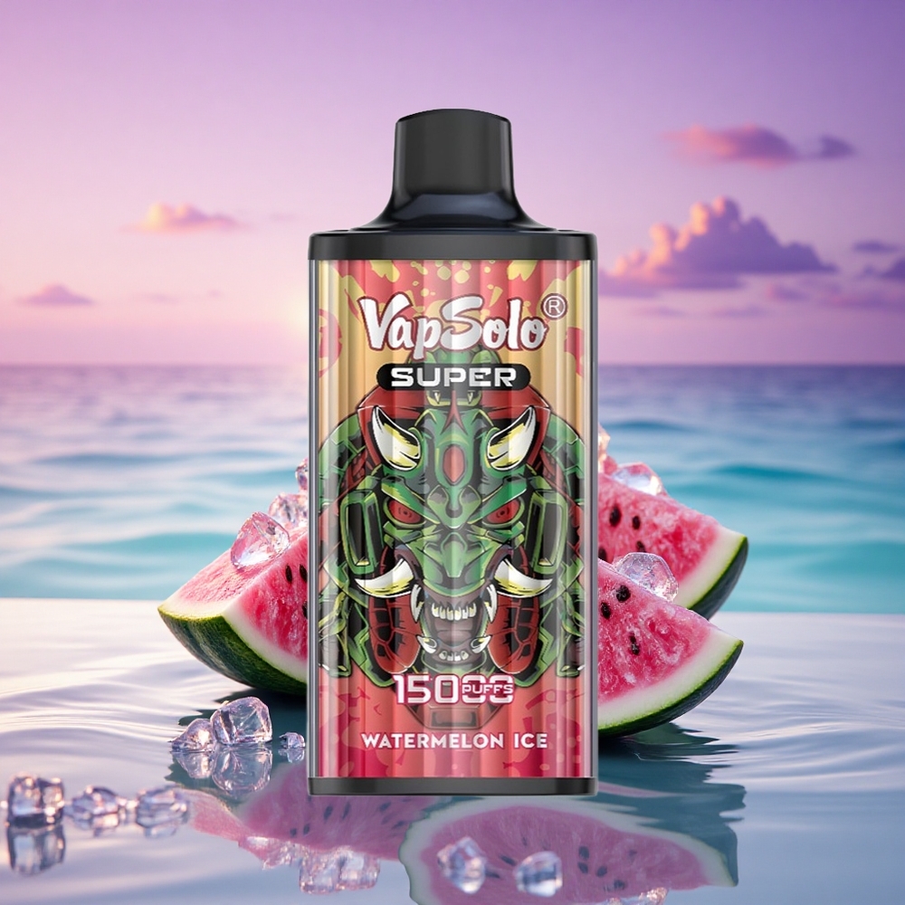 Vapsolo Super 15000 Puffs Glace à la Pastèque 40ml 850mAh