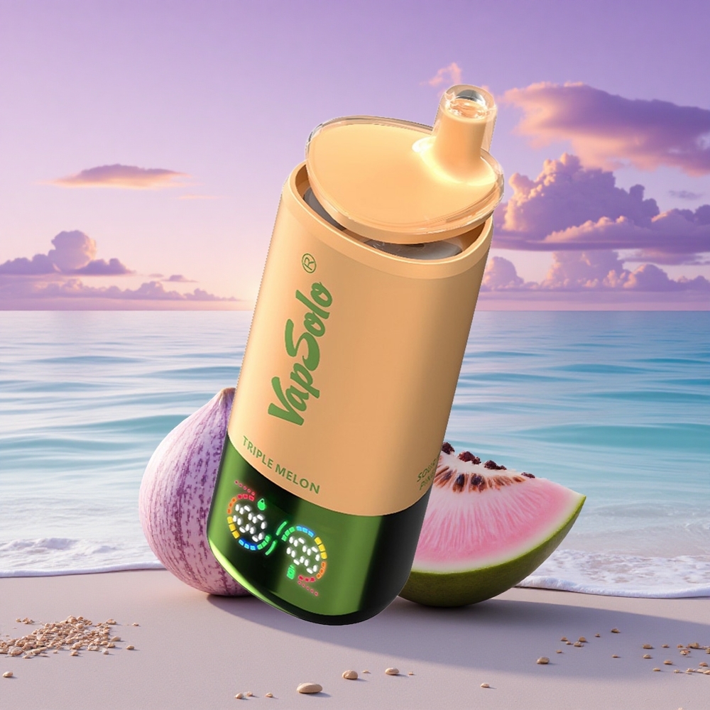 Vapsolo Triple 30000 Puffs Triple Melon Type-C 40ml Nicotine 20mg/ml