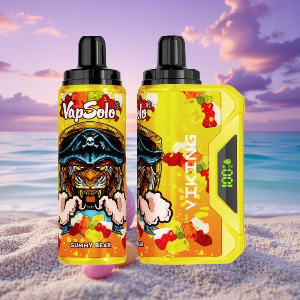 VapSolo VIKING 12000 Puffs Ourson Gummifiant 22ml & Nicotine 20mg/ml