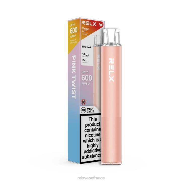 Best RELX Taste - RELX MagicGo ga600 0L2J49 torsion rose