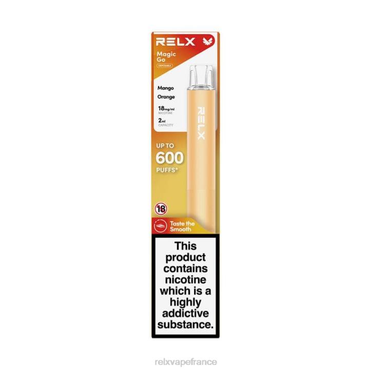RELX Best Seller - RELX MagicGo ga600 0L2J38 mangue orange