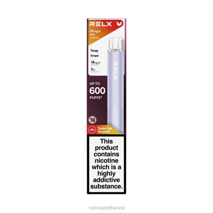 RELX France - RELX MagicGo ga600 0L2J42 raisin acidulé