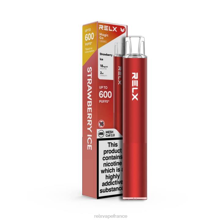 RELX Magasin - RELX MagicGo ga600 0L2J51 glace à la fraise