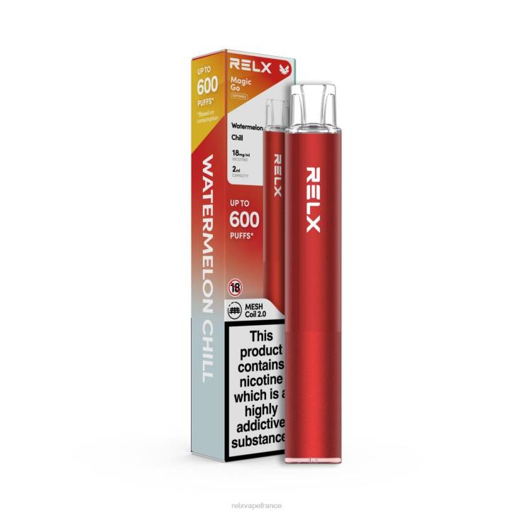 RELX Pods France - RELX MagicGo ga600 0L2J45 fraîcheur de pastèque