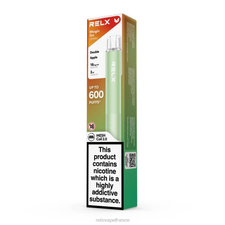 RELX Top Flavors - RELX MagicGo ga600 0L2J50 double pomme
