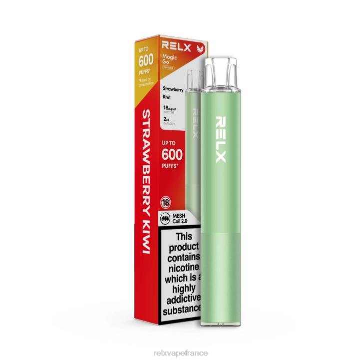 RELX Vape Paris - RELX MagicGo ga600 0L2J46 fraise-kiwi